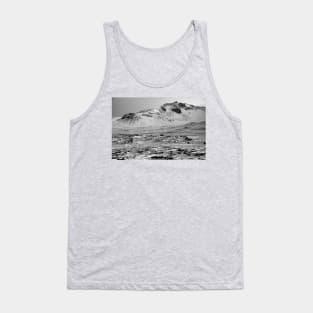 Snowy Mountain Landscape Tank Top